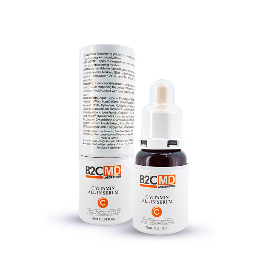 B2CMD C Vitamini Bakım Serumu - C Vitamin All In Serum