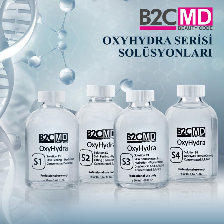 OXYHYDRA S2 CİLT Peelingi-Nemlendirici ve Sıkılaştırıcı (HYALURONİK ASİT ) Solüsyon