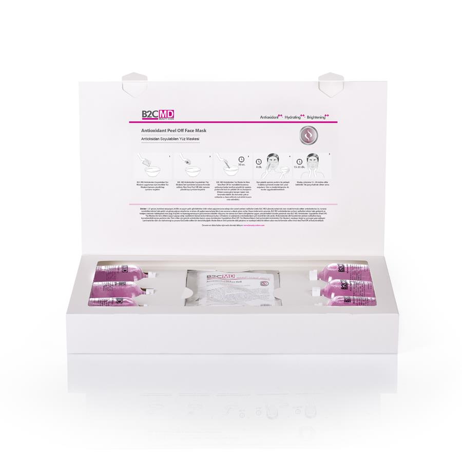 Antioxidant Peel Off Face Mask Treatment Box