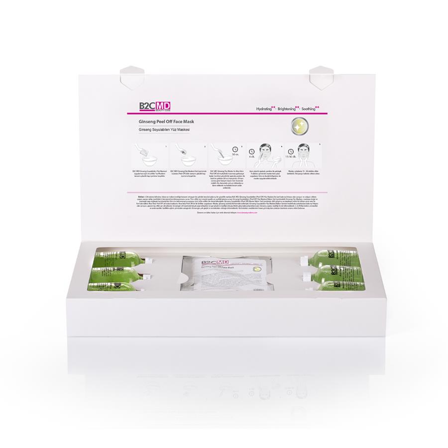 Ginseng Peel Off Face Mask Treatment Box